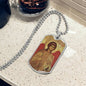 Archangel Michael miltary necklace