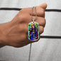 Saint Abigail Dog Tag military necklace
