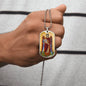 Archangel Michael Dog Tag necklace