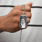 St Thérèse of Lisieux dog tag necklace