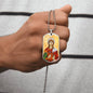 Saint Barbara Dog Tag necklace
