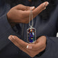Saint Abigail Dog Tag necklace 1