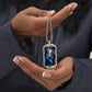 Our Lady of Sorrows, Mother of Sorrows, Our Lady Dolours, Seven Sorrows Mary, Sorrowful Mother, Our Lady of Piety pendant necklace