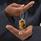 Virgin Mary Eleusa Vladimir Dog Tag military necklace