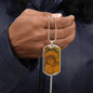 Extreme Humility Icon Dog Tag military pendant necklace