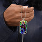 Saint Abigail Dog Tag military necklace