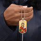 Saint Barbara Dog Tag necklace