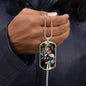 Saint Theresa of Avila Dog Tag military pendant necklace