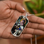 Saint Theresa of Avila Dog Tag military pendant necklace