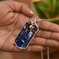 Saint Abigail Dog Tag necklace 1