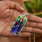 Saint Abigail Dog Tag military necklace