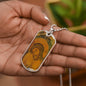 Extreme Humility Icon Dog Tag military pendant necklace