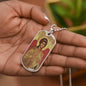 Archangel Michael miltary necklace