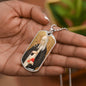Saint Catherine of Siena Dog Tag military pendant necklace