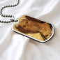 Jesus Christ Our Savior Icon Dog Tag military pendant necklace