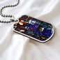 Saint Abigail Dog Tag necklace 1