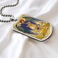 St Michael the Archangel dog tag necklace