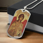 Archangel Michael miltary necklace