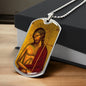 Jesus Christ The Bridegroom Dog Tag military pendant necklace
