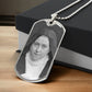 St Thérèse of Lisieux dog tag necklace