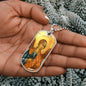 Archangel Raphael Dog Tag military pendant necklace