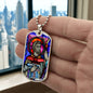 Saint Columba of Iona Dog Tag military pendant necklace