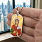 Saint Barbara Dog Tag necklace