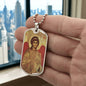 Archangel Michael miltary necklace