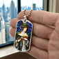 Saint Catherine of Siena Dog Tag military pendant necklace