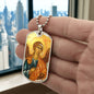Archangel Raphael Dog Tag military pendant necklace