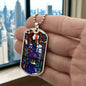 Saint Abigail Dog Tag necklace 1