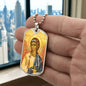 Guardian Angel  Dog Tag  necklace