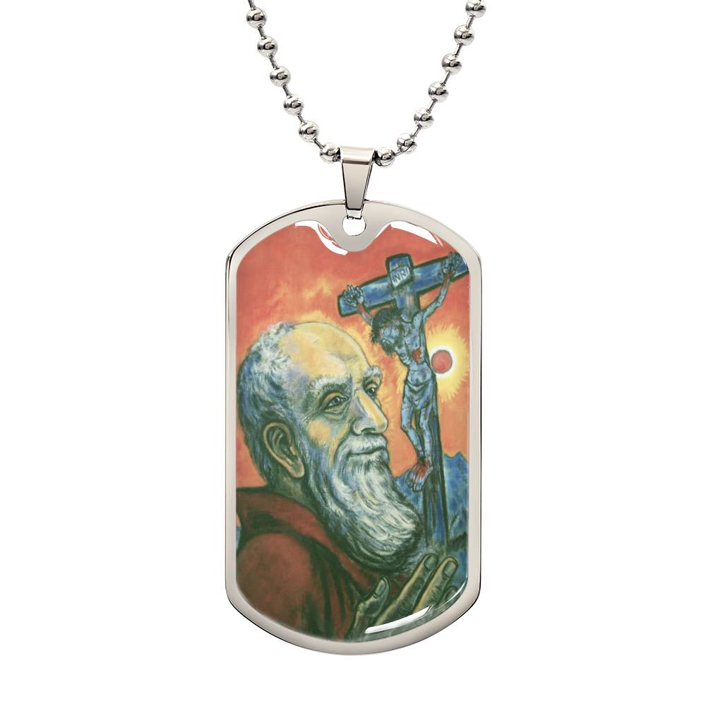 Bruder Konrad dog tag necklace