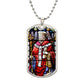 Saint Theodore of Tarsus dog tag necklace
