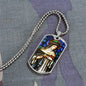 Saint Catherine of Siena Dog Tag military pendant necklace