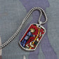 Saint Francis of Assisi Patrron of Animals Dog Tag pendant necklace