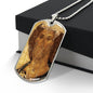 Jesus Christ Our Savior Icon Dog Tag military pendant necklace