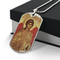 Archangel Michael miltary necklace