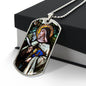 Saint Theresa of Avila Dog Tag military pendant necklace