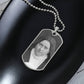 St Thérèse of Lisieux dog tag necklace