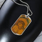 Extreme Humility Icon Dog Tag military pendant necklace