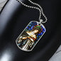 Saint Catherine of Siena Dog Tag military pendant necklace