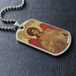 Archangel Michael miltary necklace