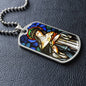 Saint Catherine of Siena Dog Tag military pendant necklace
