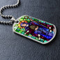 Saint Abigail Dog Tag military necklace