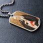 Saint Catherine of Siena Dog Tag military pendant necklace