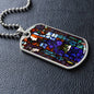 Saint Abigail Dog Tag necklace 1