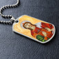 Saint Barbara Dog Tag necklace