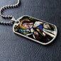 Saint Theresa of Avila Dog Tag military pendant necklace
