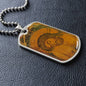 Extreme Humility Icon Dog Tag military pendant necklace